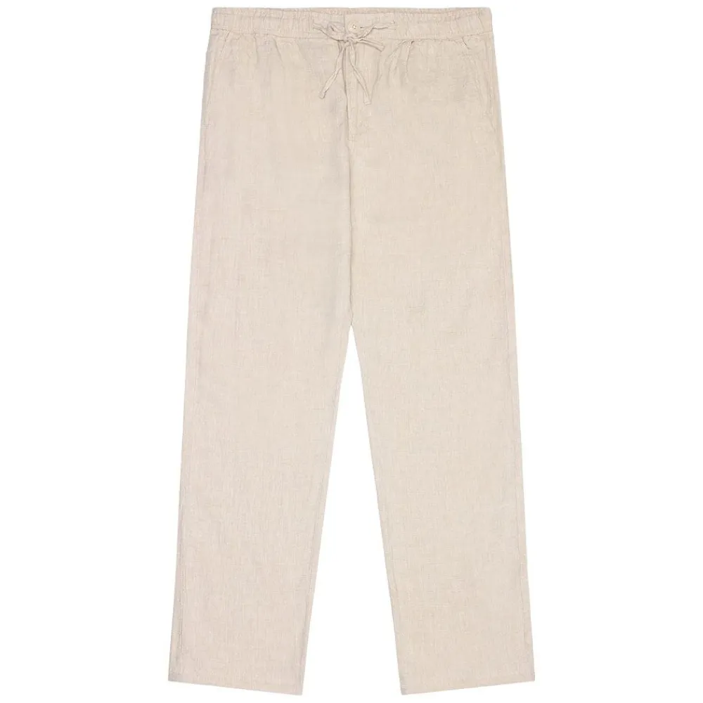 Discount Knowledge Cotton Loose Linen Pant Herr