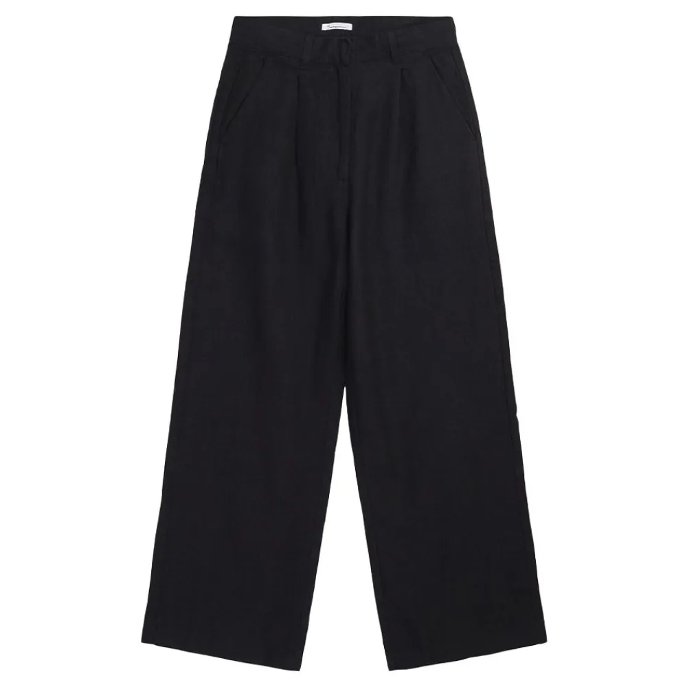 Best Knowledge Cotton Loose Natural Linen Pants Dam