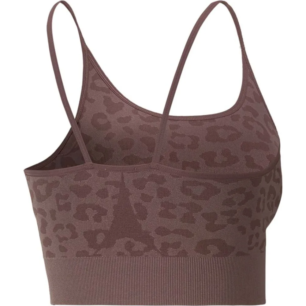 Hot Puma Low Impact FormKnit Seamless Long Training Bra Dam