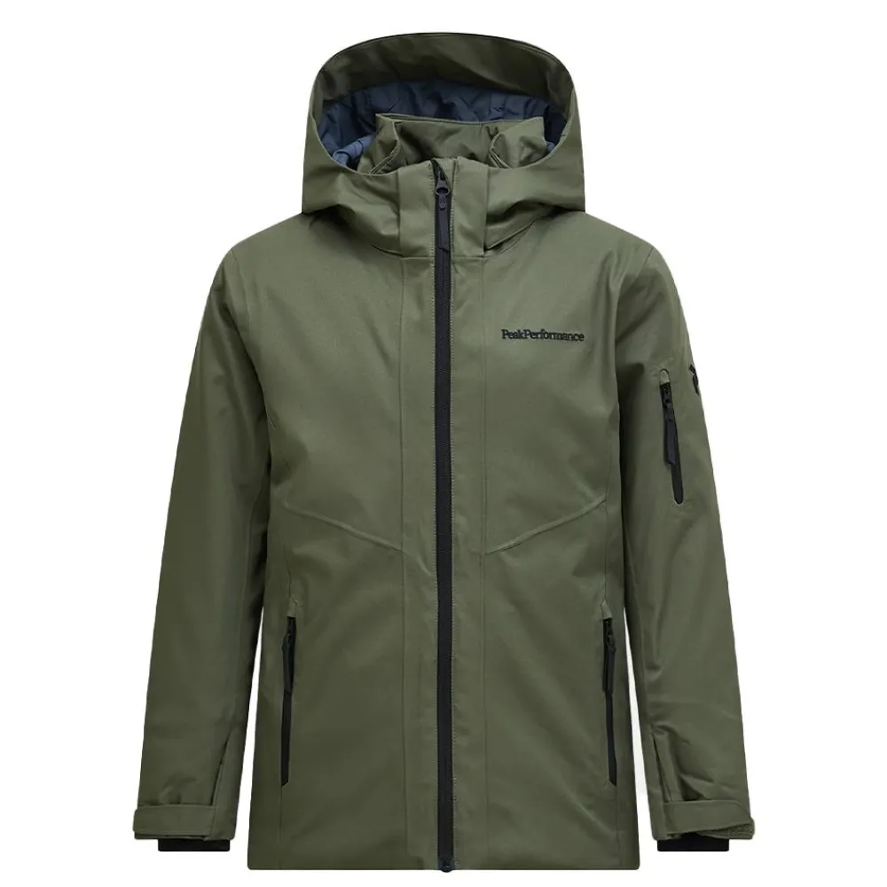 Sale Peak Performance Maroon Insulated Jacket Junior