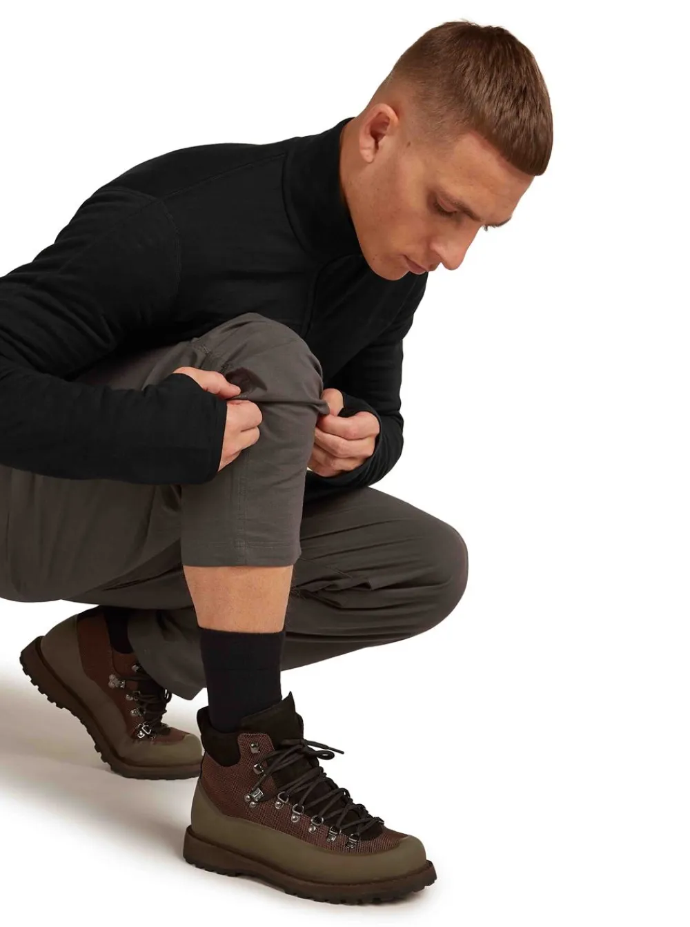 Icebreaker Merino Hike+ Liner Crew herr