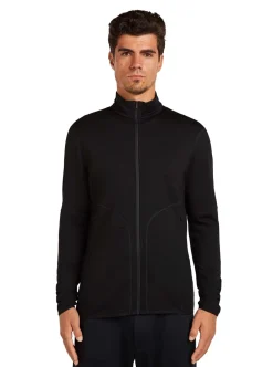 Alpint|Allt Inom Outdoor | Icebreaker Merino 560 Reafeece Eementa II ong Seeve Zip Herr