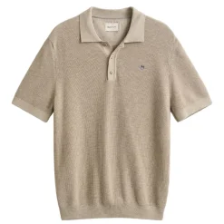 Pikétröjor|Allt Under Överdelar | GANT ICRO TEXTURED COTTON SS POO HERR