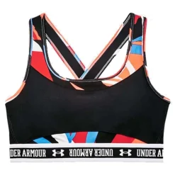 Discount Under Armour Mid Crossback Sport Bra Dam