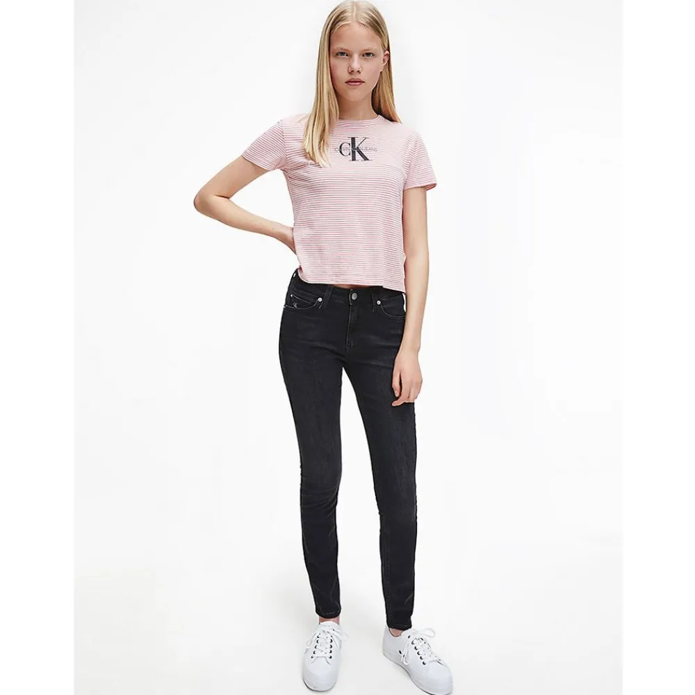 Calvin Klein Mid Rise Skinny Jeans Dam