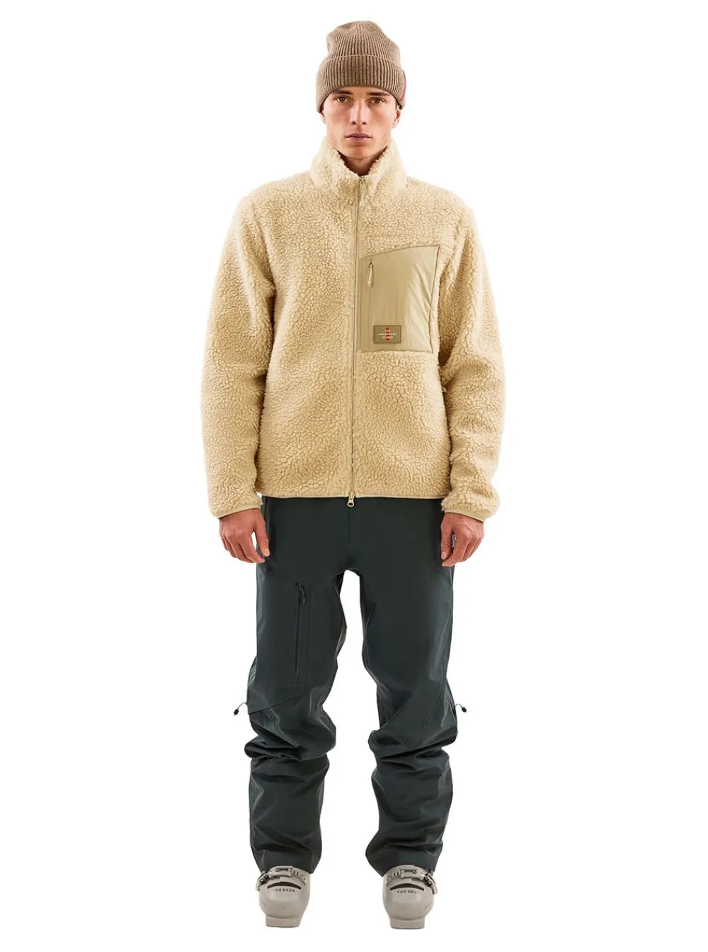 Clearance The Mountain Studio M-11 SOFT WOOL PILE JACKET herr
