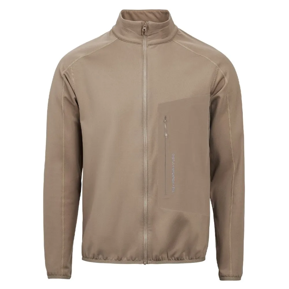 Alpint|Allt Inom Outdoor | The Mountain Studio -8 TECNO GRID FEECE T-NECK herr