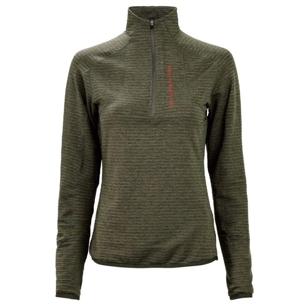 Skidkläder|Alpint | The Mountain Studio -3 W W. IGHT TECH FEECE HAF ZIP