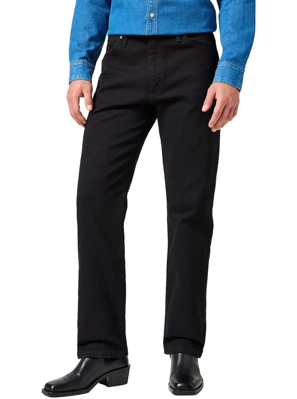 Jeans|Allt Under Nederdelar | Wrangler 13MWZ Shadow Black Herr