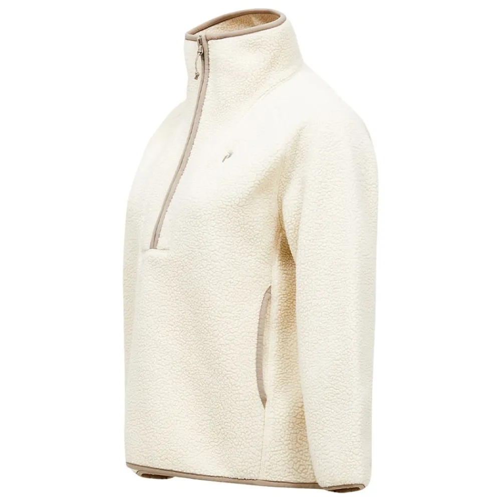 New Peak Performance NatureRush Pile Half Zip Dam