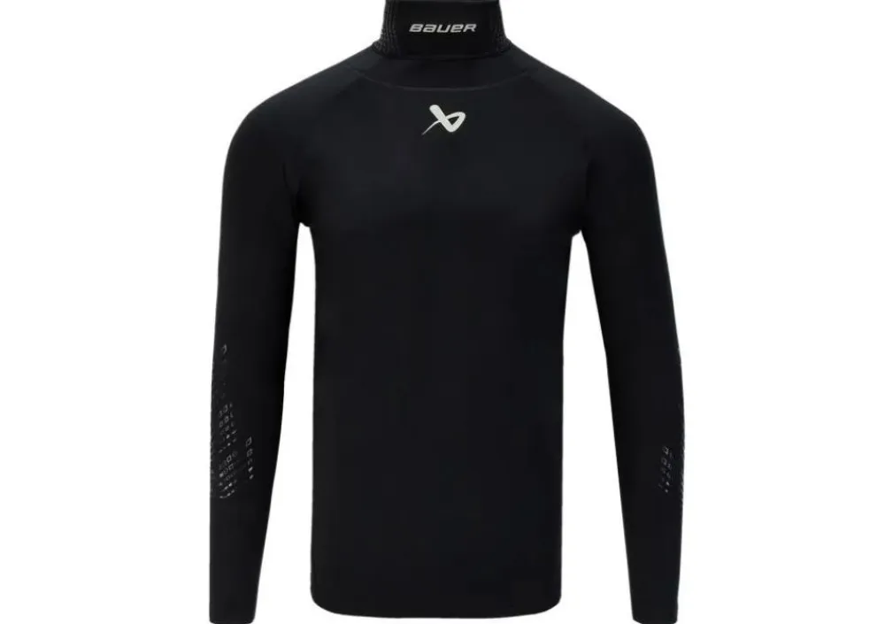 Bauer Neck Protect Senior Long Sleeve Shirt