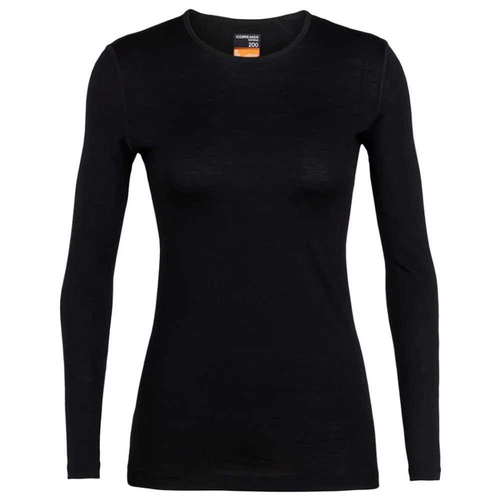 New Icebreaker 200 Oasis Long Sleeve Crew Dam