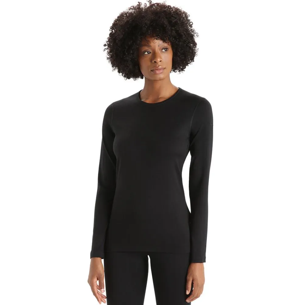 New Icebreaker 200 Oasis Long Sleeve Crew Dam