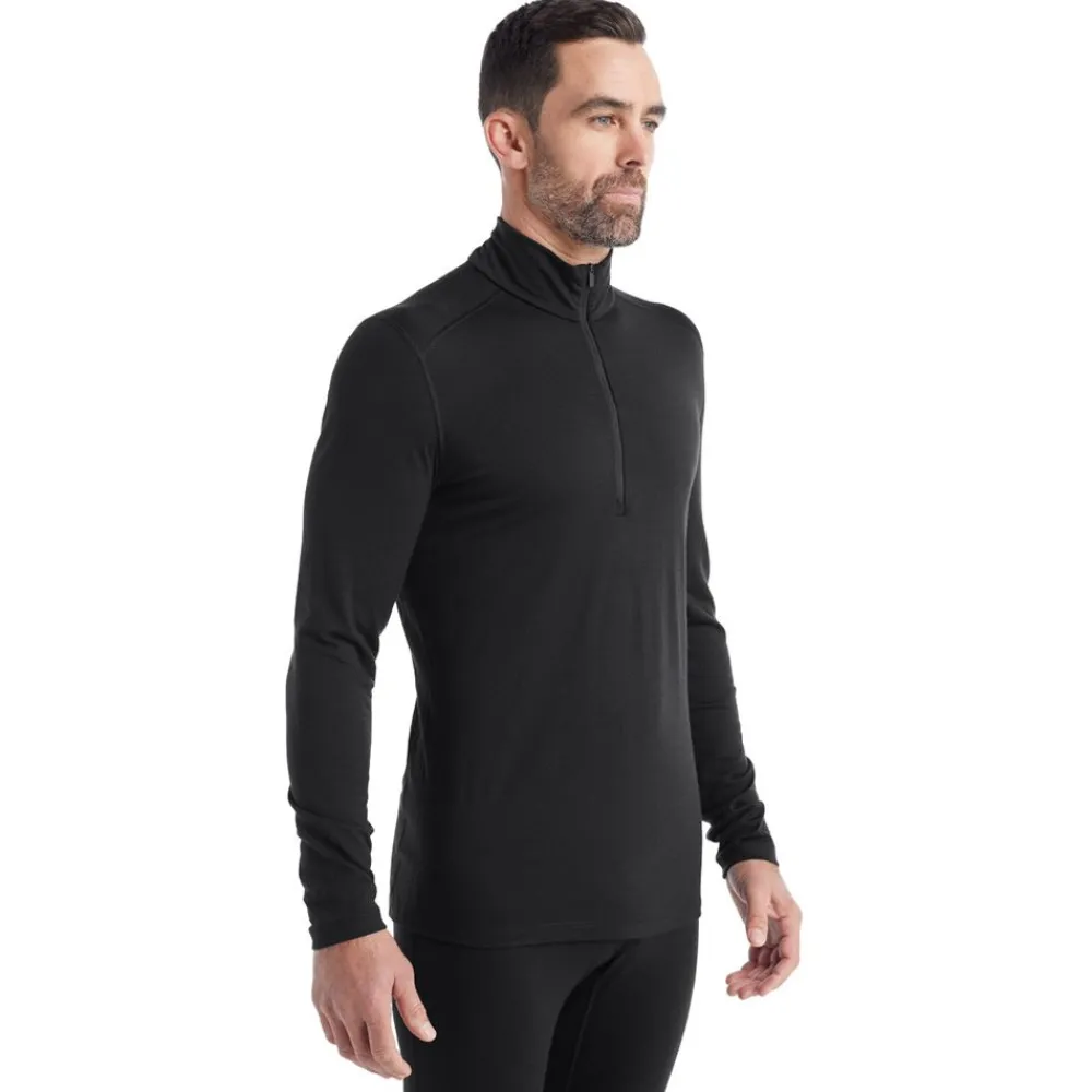 Outlet Icebreaker Oasis LS Half Zip Herr