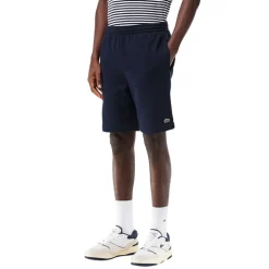 Outlet Lacoste Organic Brushed Cotton Fleece Shorts Herr