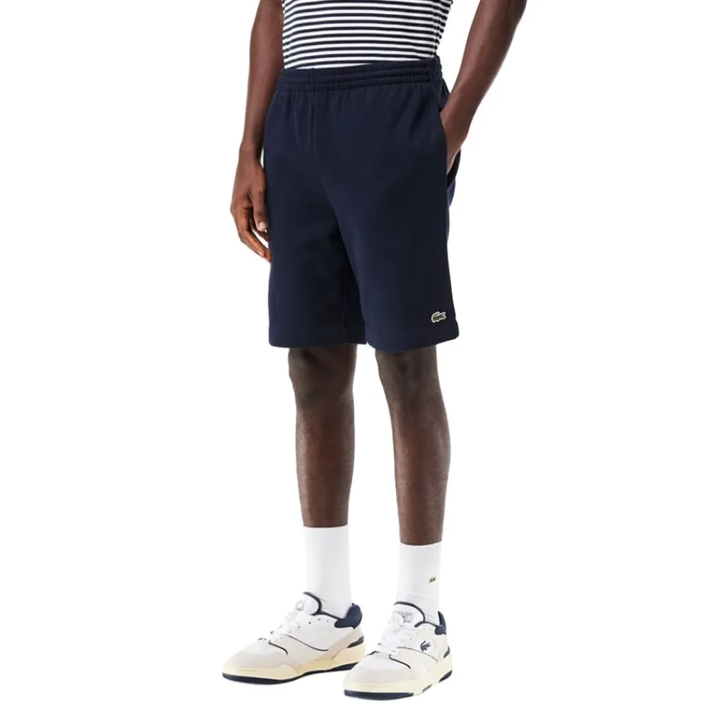 Outlet Lacoste Organic Brushed Cotton Fleece Shorts Herr
