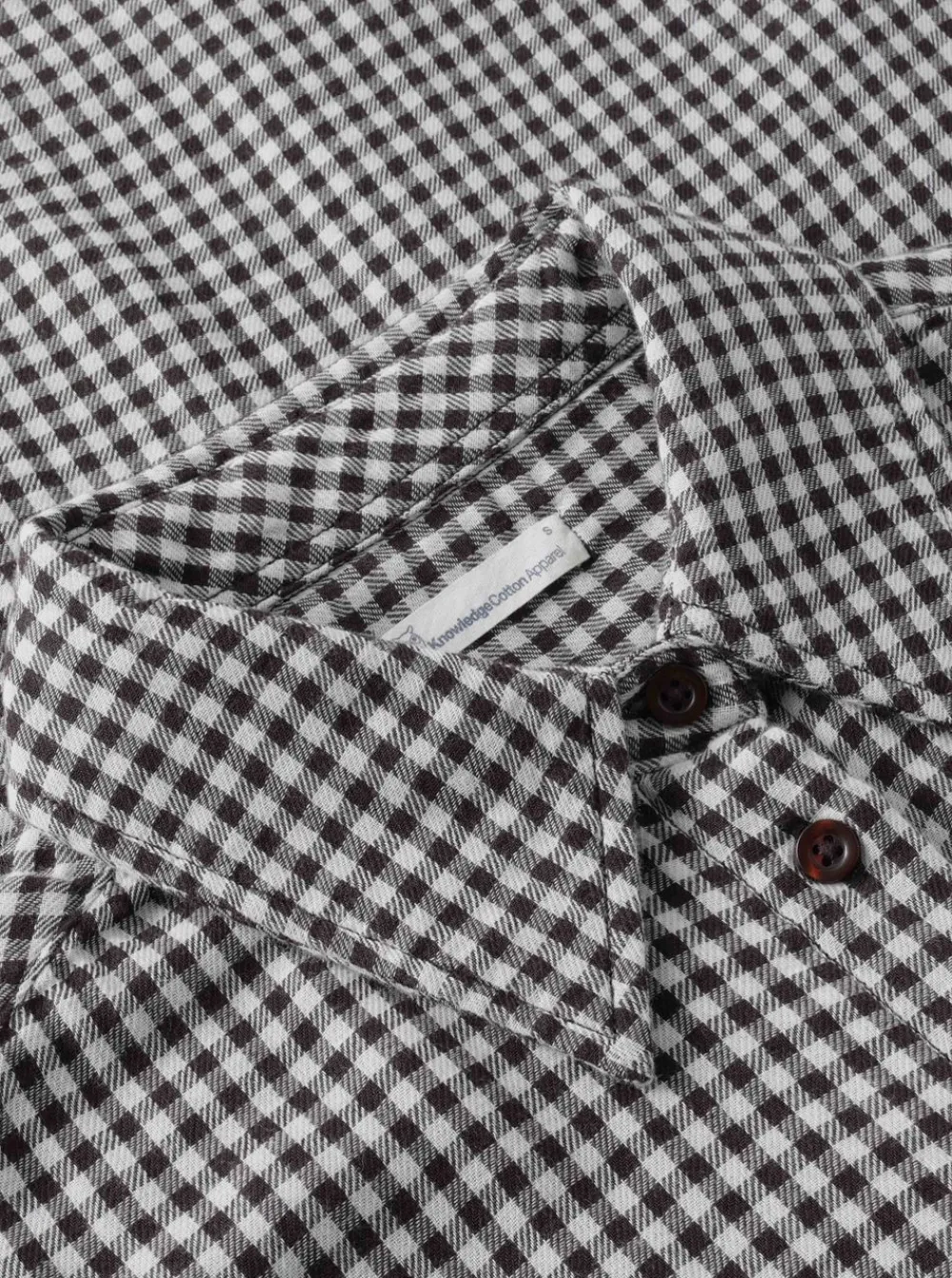Hot Knowledge Cotton Organic Cotton Double layer Shirt GOTS dam