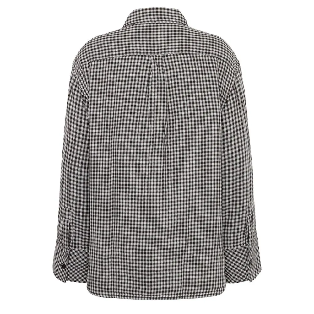 Hot Knowledge Cotton Organic Cotton Double layer Shirt GOTS dam