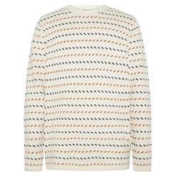 Online Knowledge Cotton Organic Cotton Jacquard Knit RWS herr