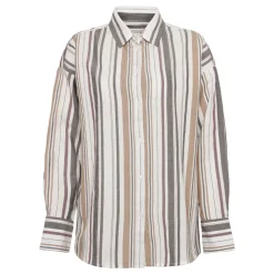 Allt Under Överdelar|Skjortor & Blusar | Knowledge Cotton Organic Cotton triped hirt GOT da