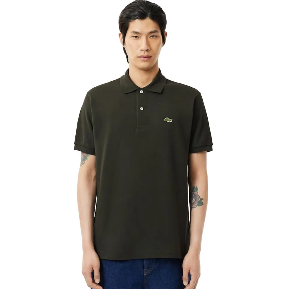 Discount Lacoste Original L.12.12 Petit Piqué Cotton Polo Shirt Herr