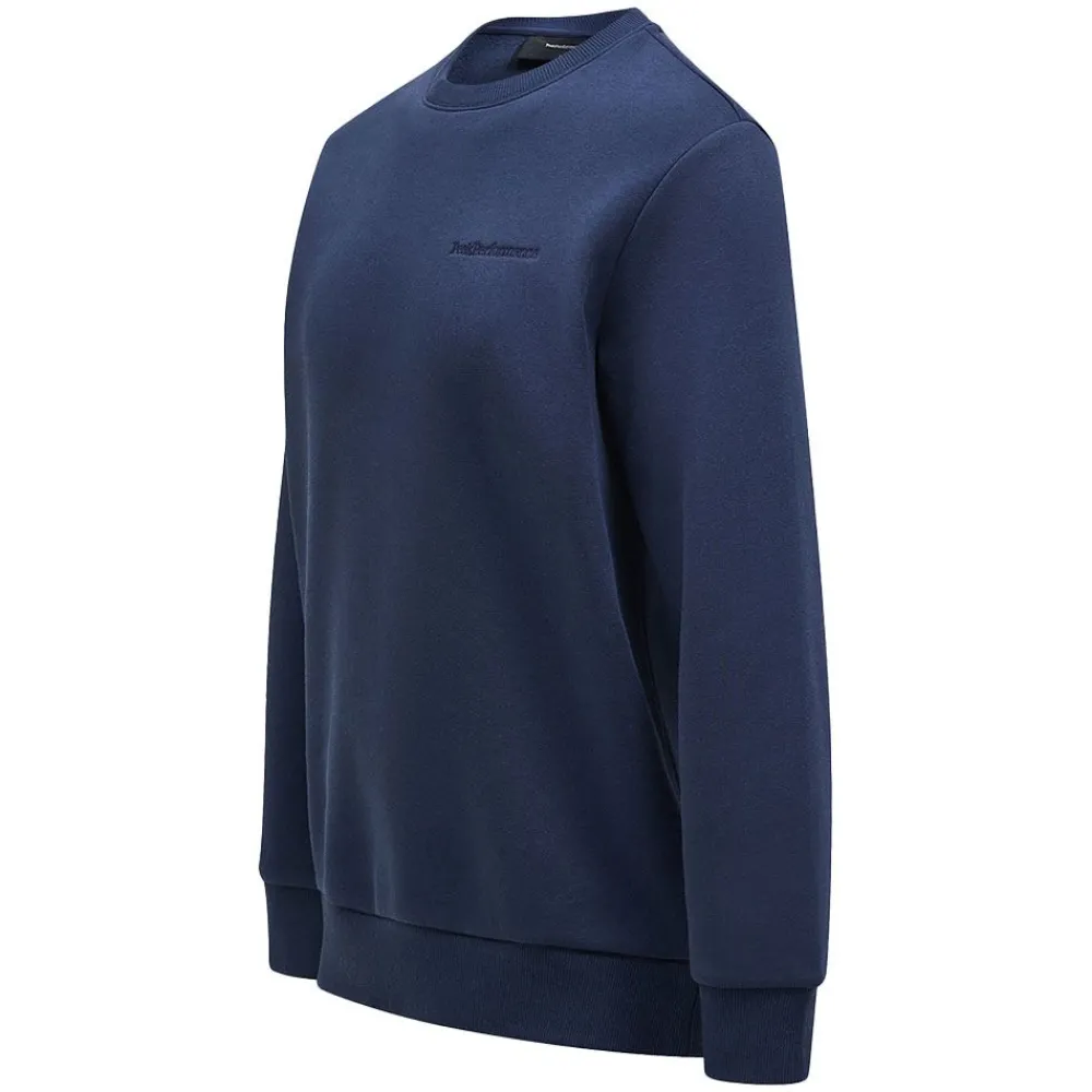 New Peak Performance Original Small Logo Crew Herr