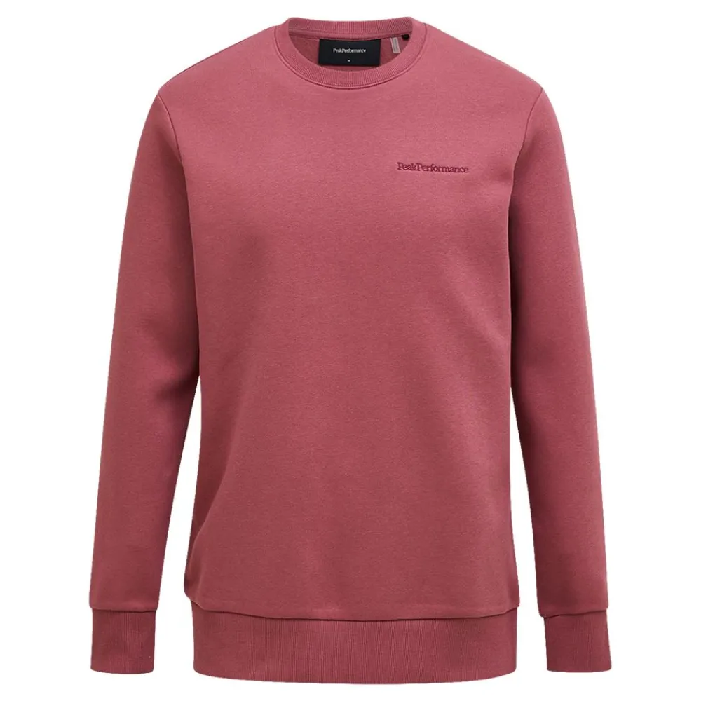 Discount Peak Performance Original Small Logo Crew Herr