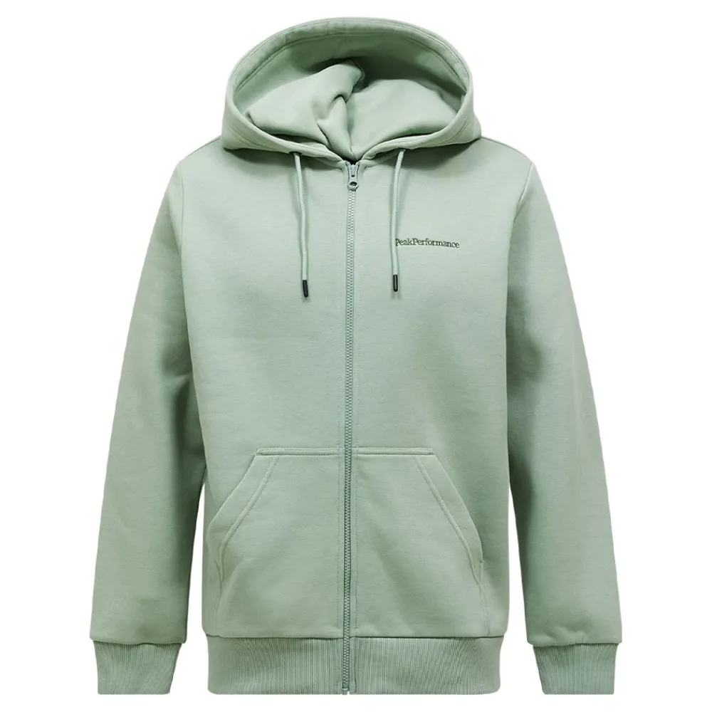 Online Peak Performance Original Small Logo Zip Herr