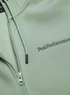 Online Peak Performance Original Small Logo Zip Herr
