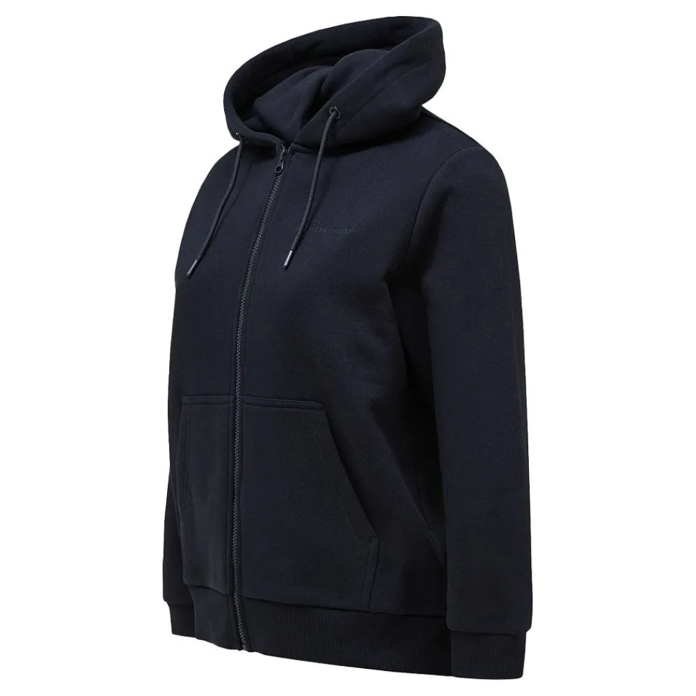Online Peak Performance Original Small Logo Zip Hood Dam