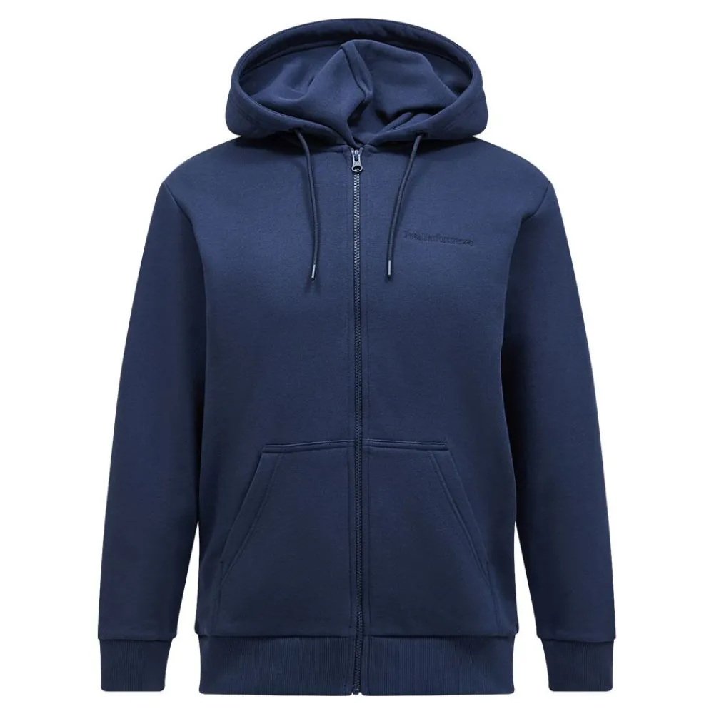 Hoodies|Allt Under Överdelar | Peak Performance Original Sall Logo Zip Hood Herr