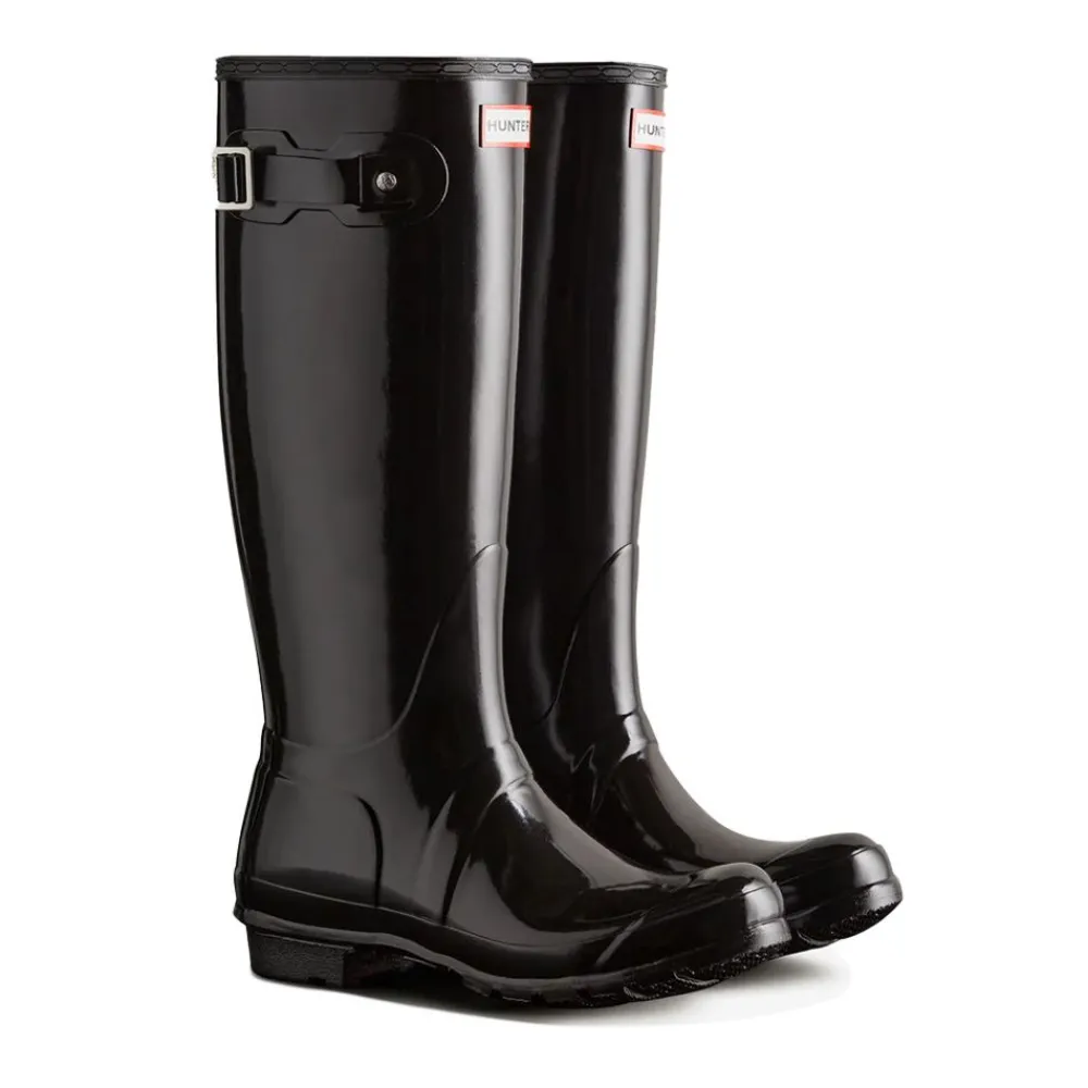 Allt Under Damskor | Hunter Original Tall Gloss Boots Dam
