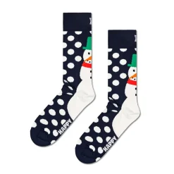 Hot Happy Socks 3-Pack Holiday Navy Socks Gift Set