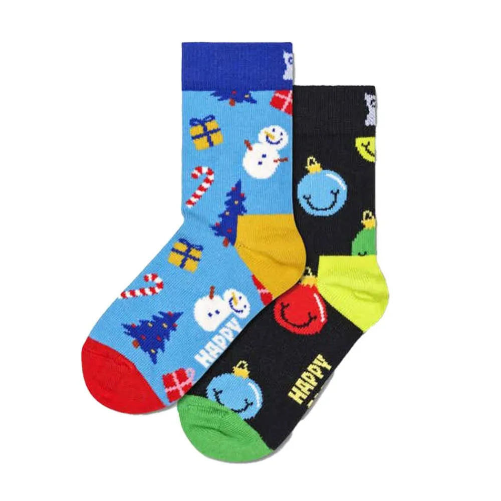 Happy Socks 2-Pack Holiday Socks Gift Set Junior