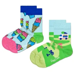 New Happy Socks 2-Pack Ice Cream Sock Junior