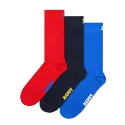 Sale Happy Socks 3-Pack Solid Socks