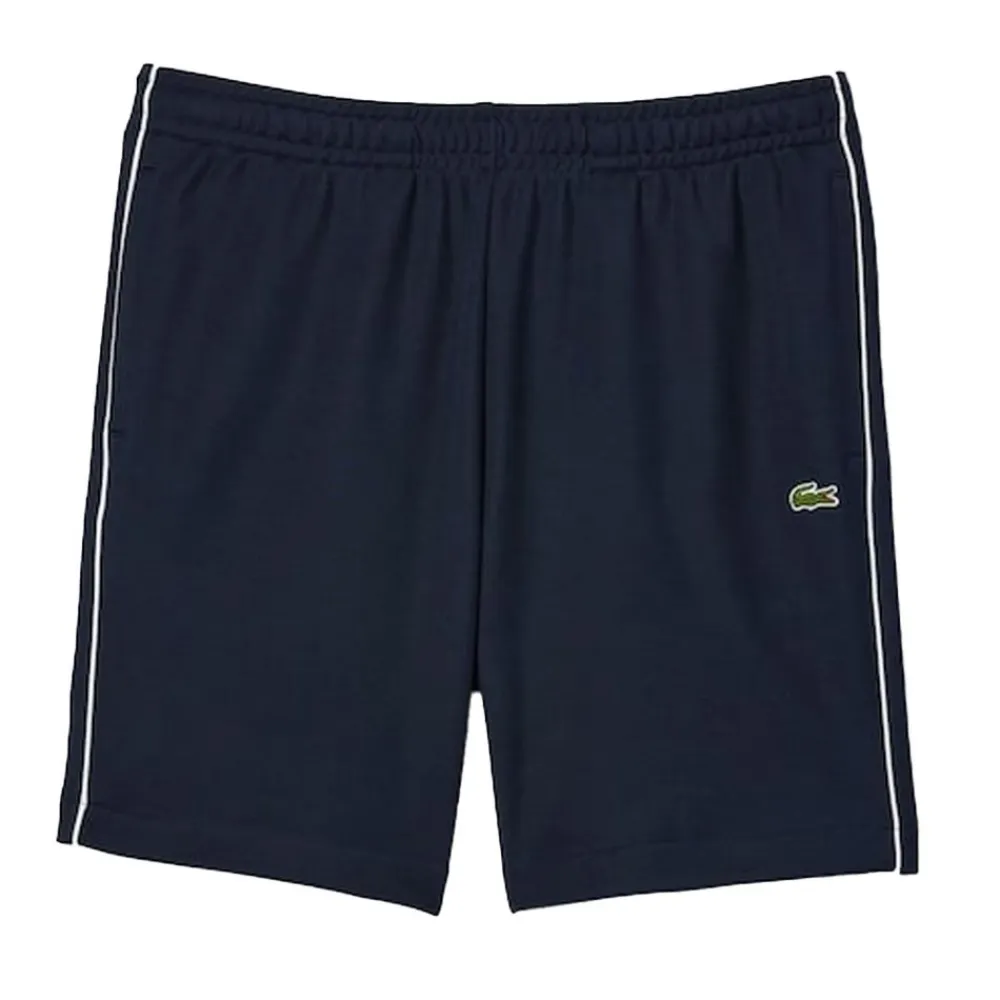 Shorts|Allt Under Nederdelar | Lacoste Paris Interlock Piqué Contrast Trim Shorts Herr