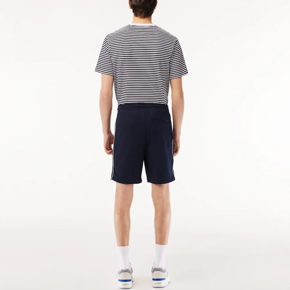 Shorts|Allt Under Nederdelar | Lacoste Paris Interlock Piqué Contrast Trim Shorts Herr
