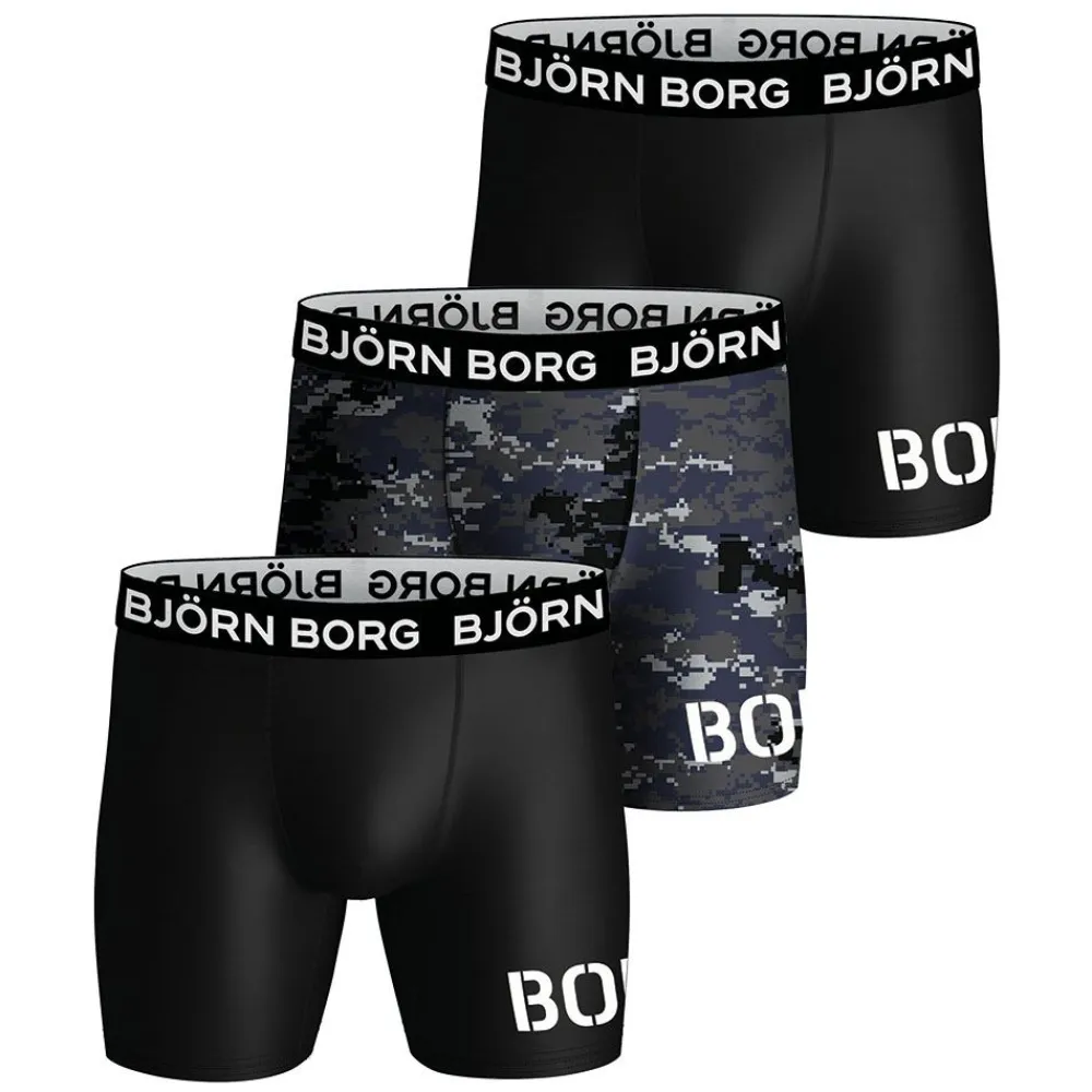 Underkläder | Björn Borg Perforance Boxer 3-pack Herr