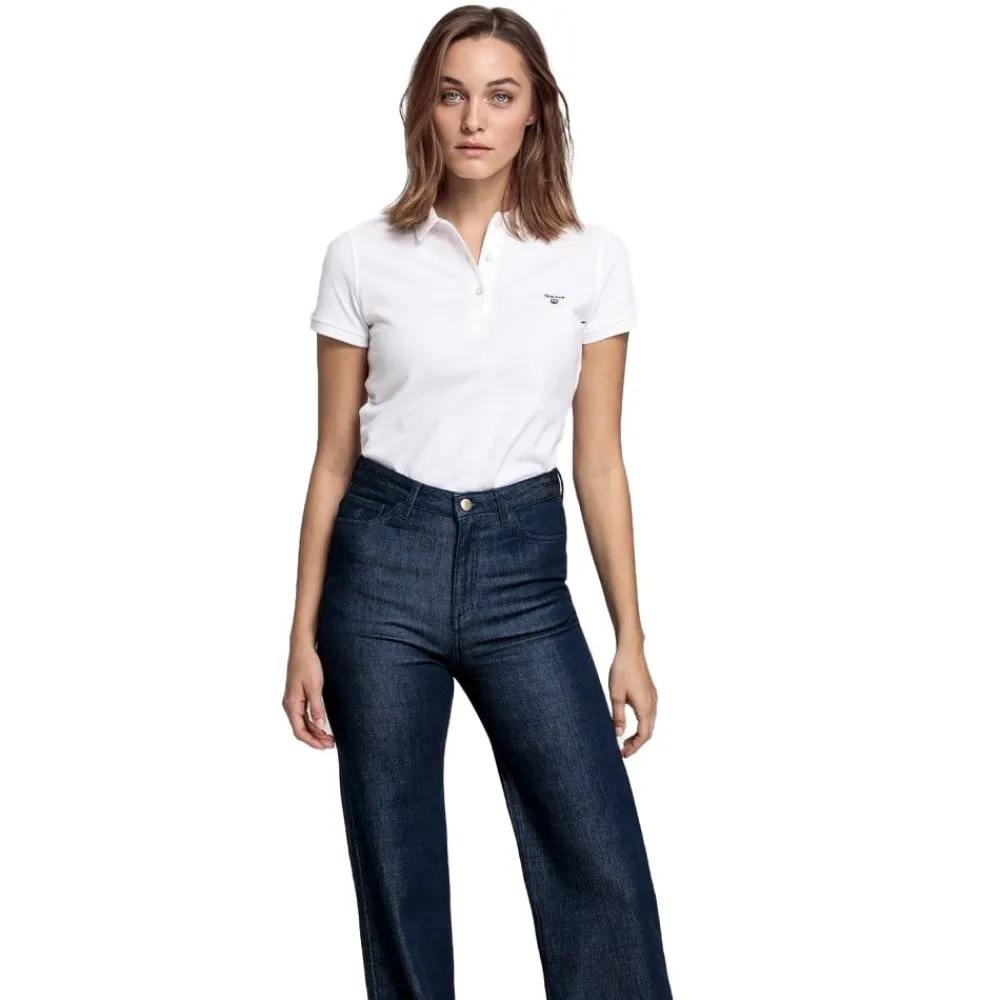Outlet GANT Piqué Polo Shirt Dam