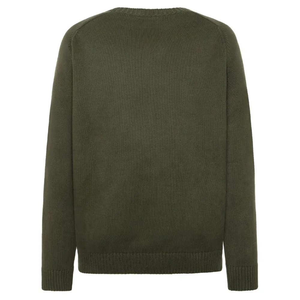 Tröjor|Allt Under Överdelar | Knowledge Cotton Pain knitted crew neck - GOT/Vegan herr