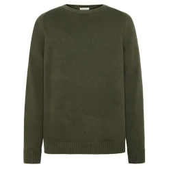 Tröjor|Allt Under Överdelar | Knowledge Cotton Pain knitted crew neck - GOT/Vegan herr