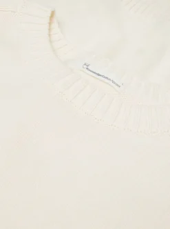 Tröjor|Allt Under Överdelar | Knowledge Cotton Pain knitted crew neck - GOTS/Vegan