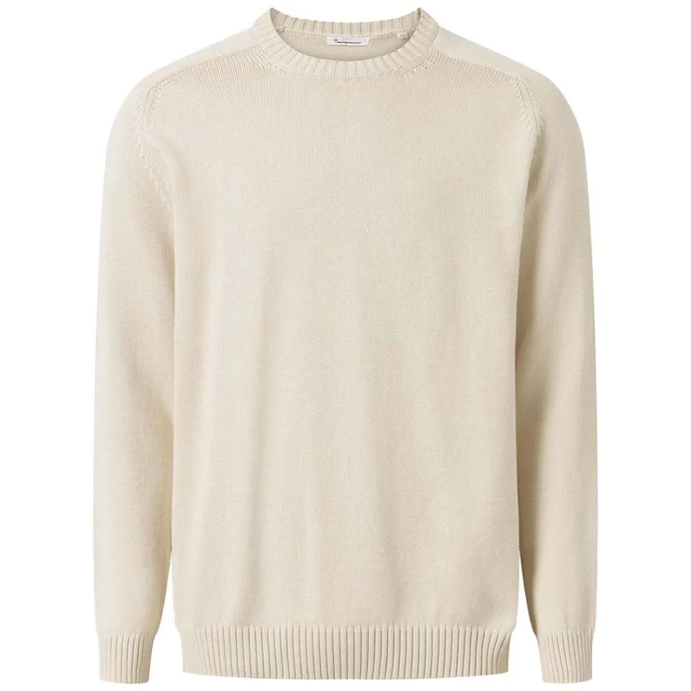 Allt Under Överdelar | Knowledge Cotton Pain Knitted Crew Neck Herr