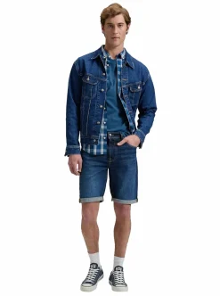 New Lee 5 POCKET SHORT HALO HERR