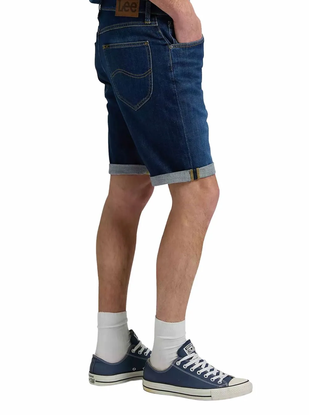 New Lee 5 POCKET SHORT HALO HERR