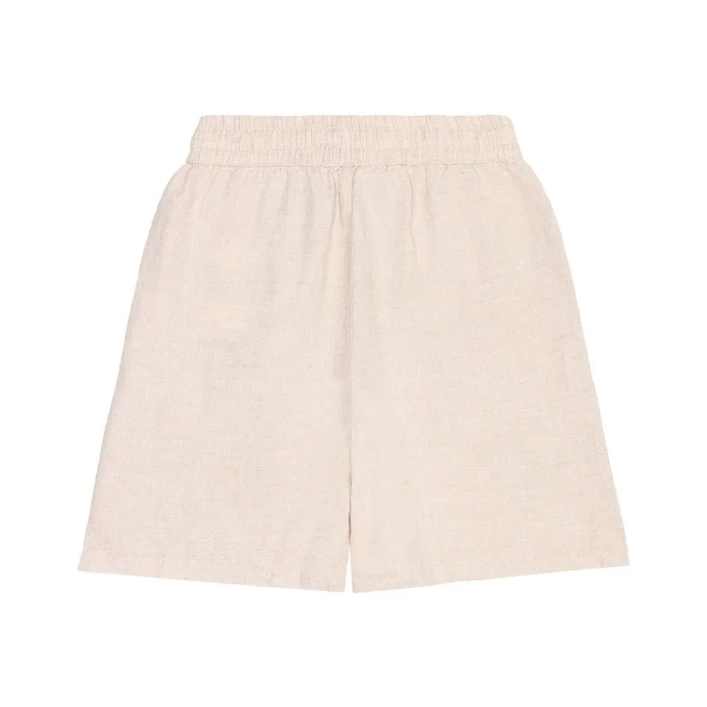 Discount Knowledge Cotton Posey Wide Mid-rise Linen Shorts Dam