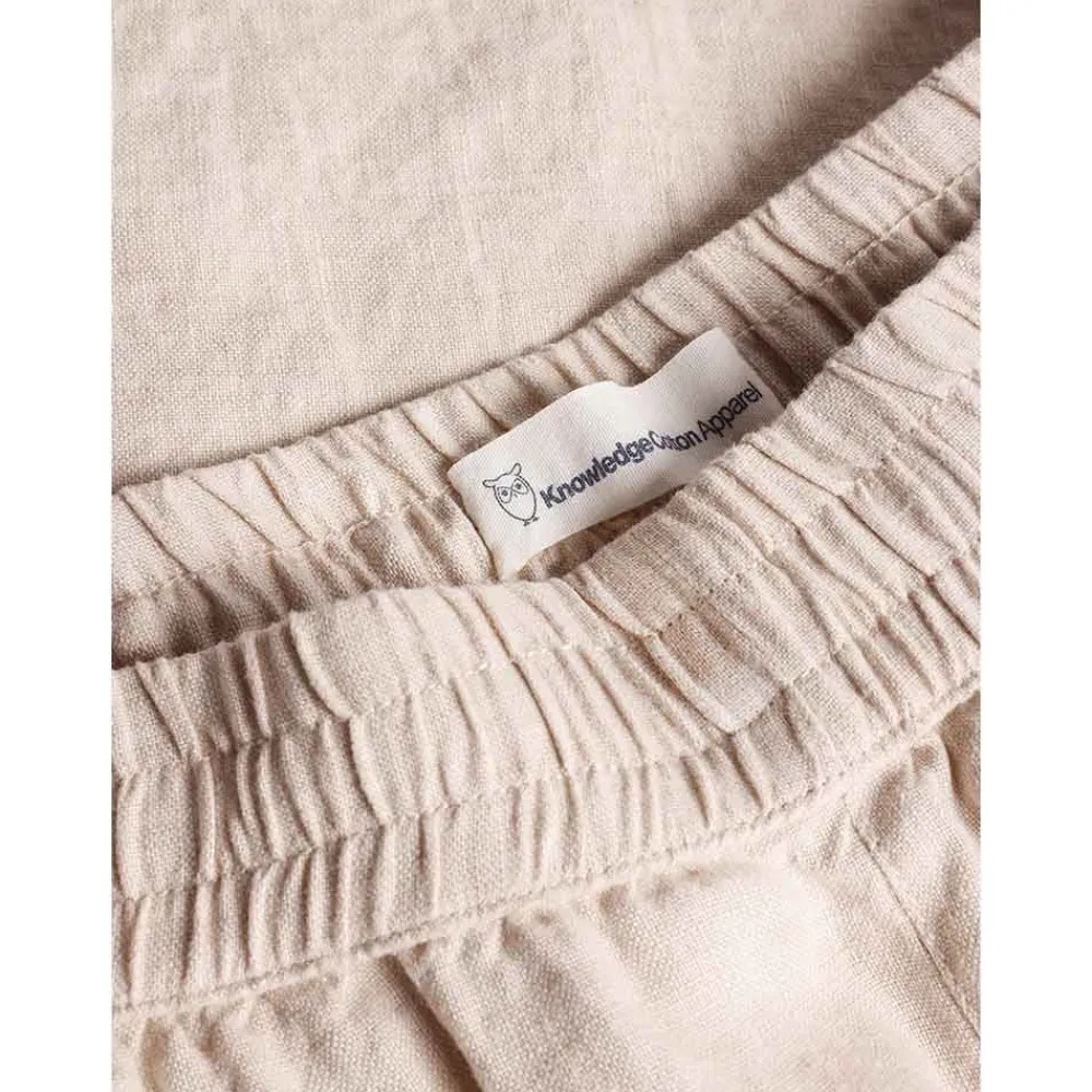 Discount Knowledge Cotton Posey Wide Mid-rise Linen Shorts Dam