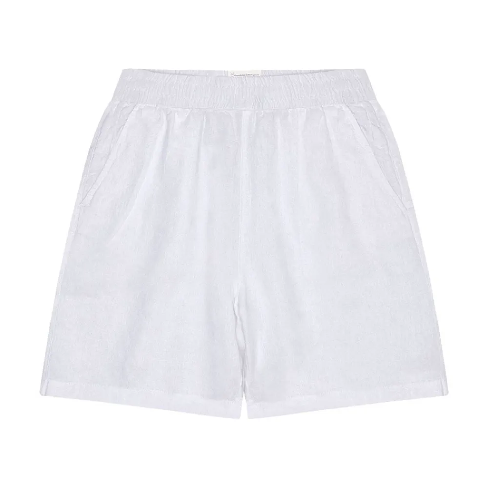 Allt Under Linnekläder|Linneshorts | Knowledge Cotton Poey Wide id-rie Linen hort Da