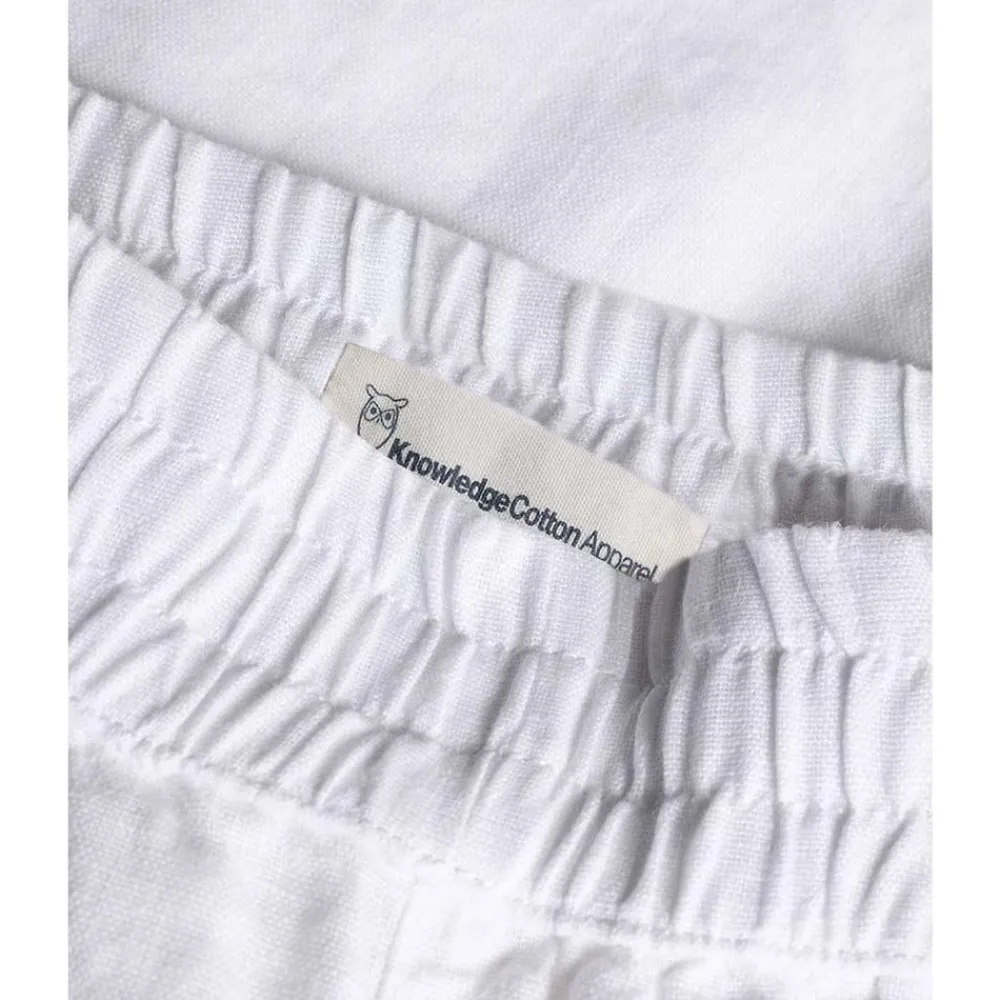 Allt Under Linnekläder|Linneshorts | Knowledge Cotton Poey Wide id-rie Linen hort Da
